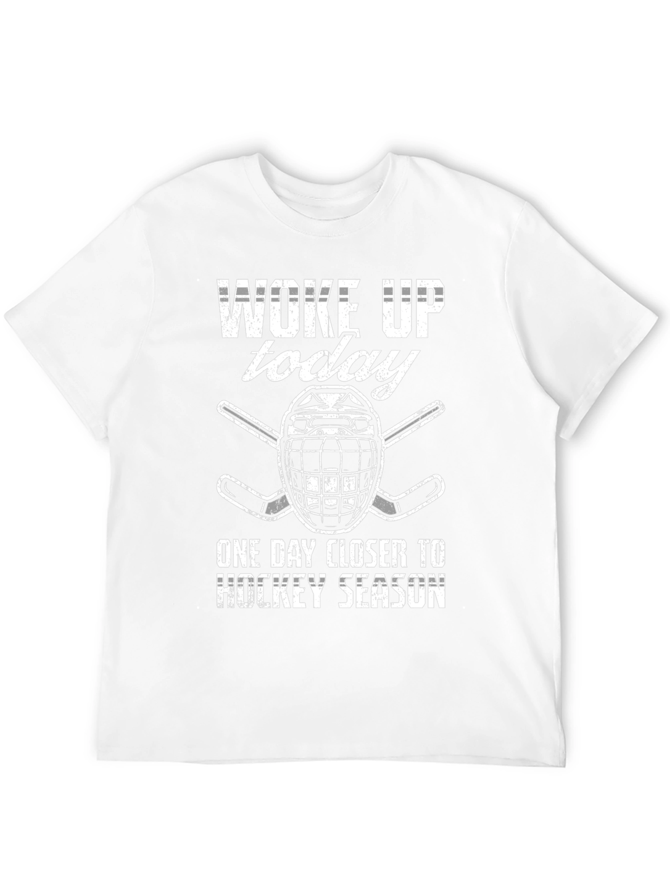 Hockey Season T-Shirt - Woke Up Today