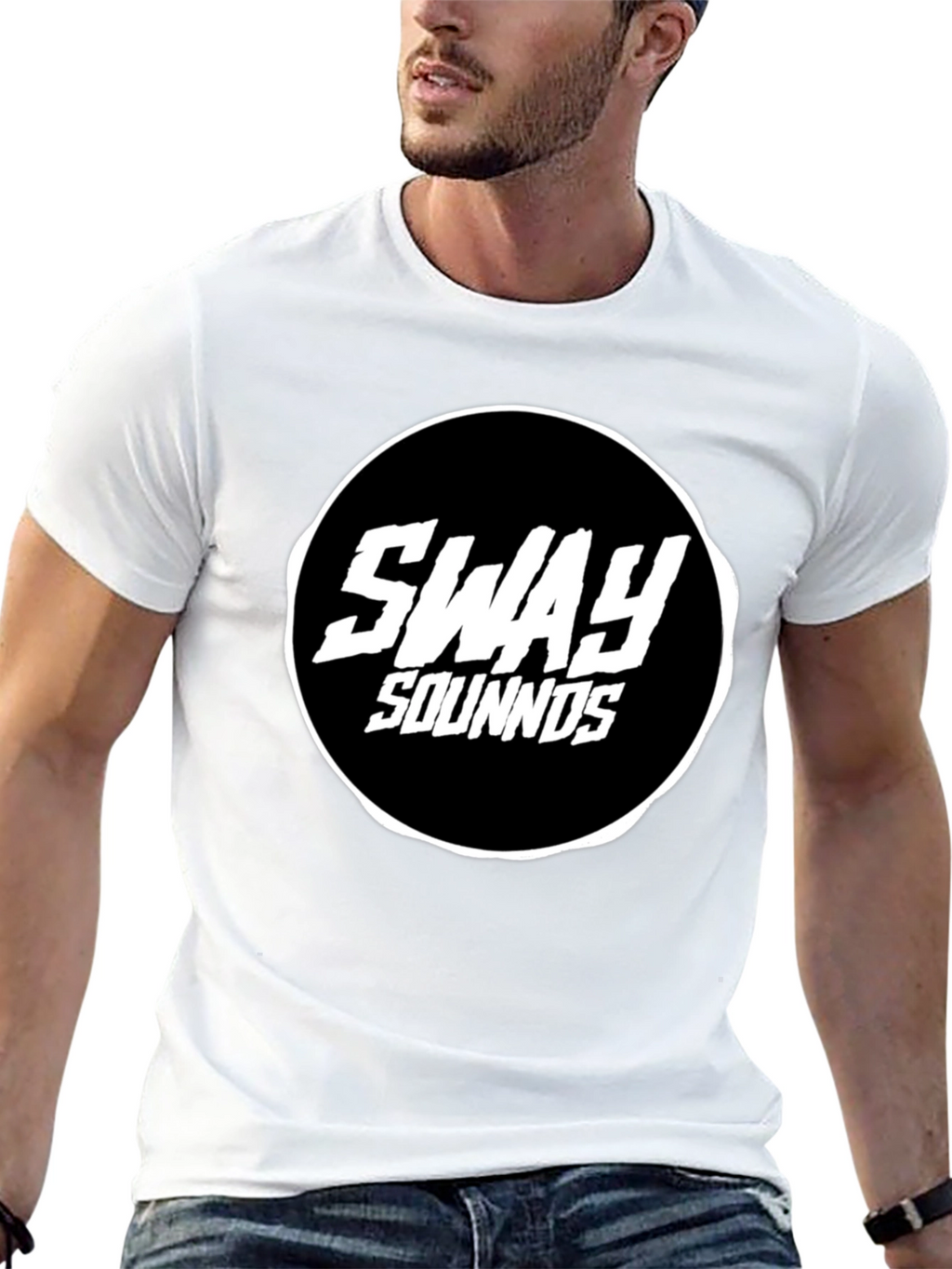 Sway Sounds Black T-Shirt - Music Inspired