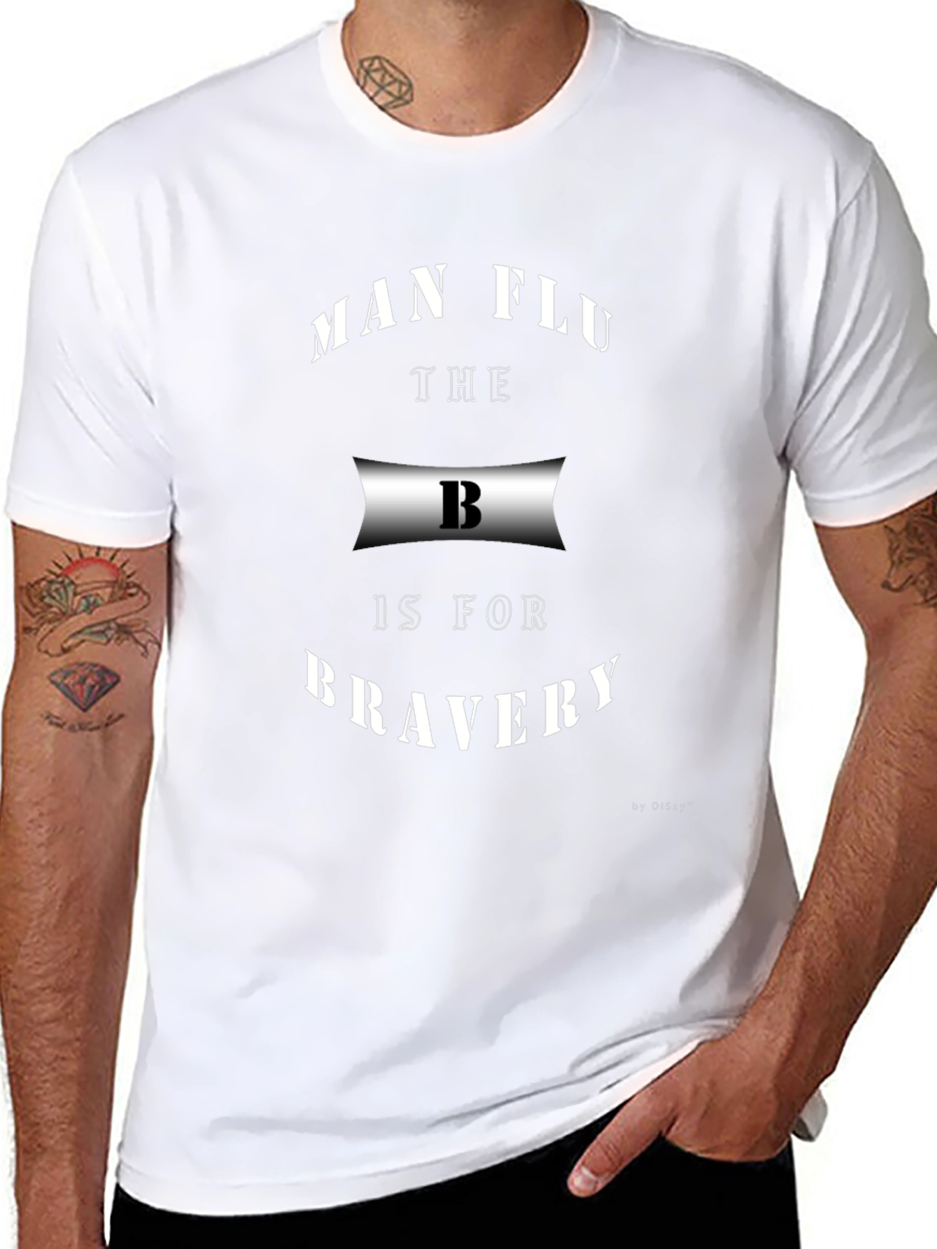Man Flu Bravery T-Shirt