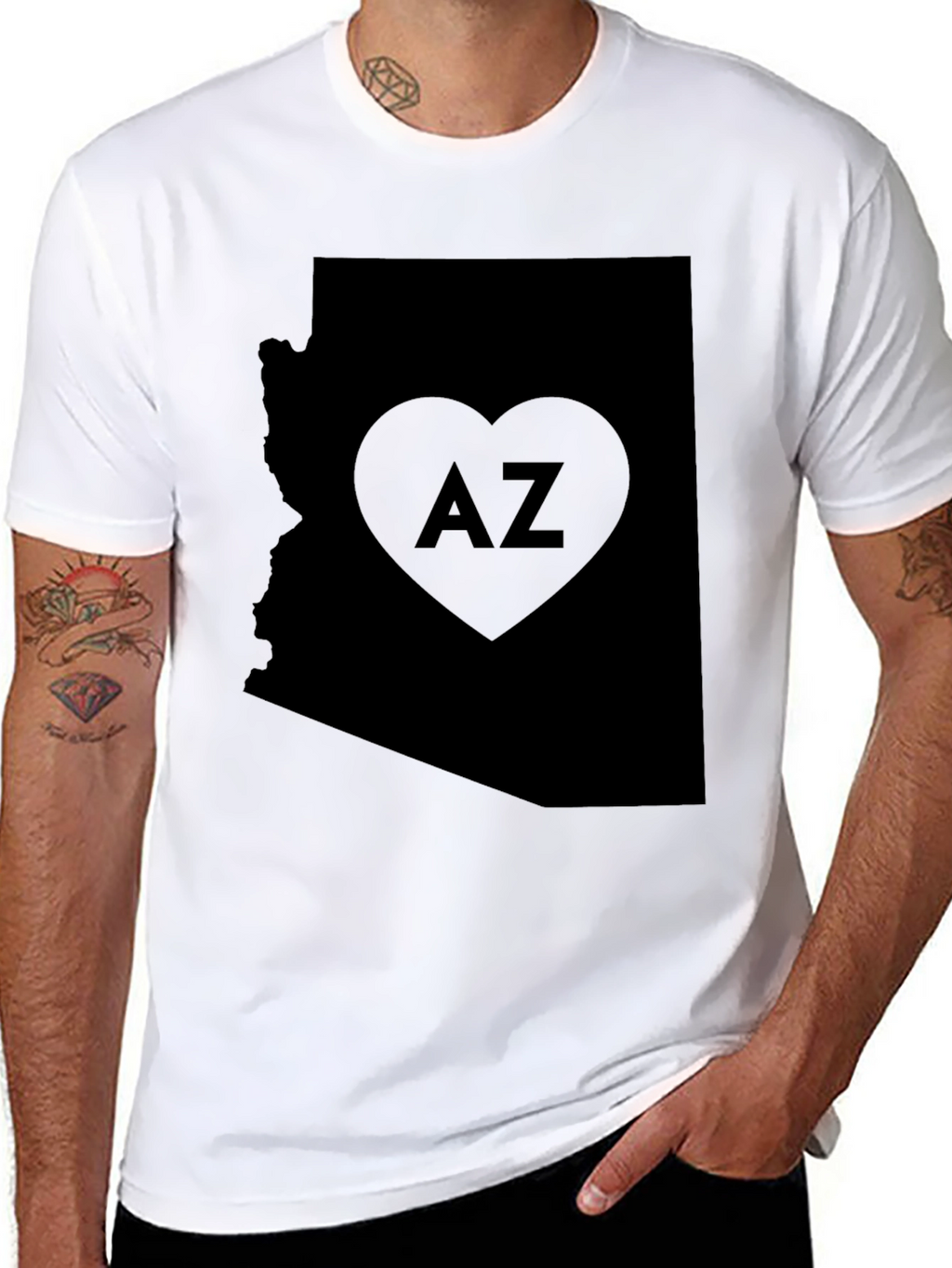 Arizona State Love Heart T-Shirt