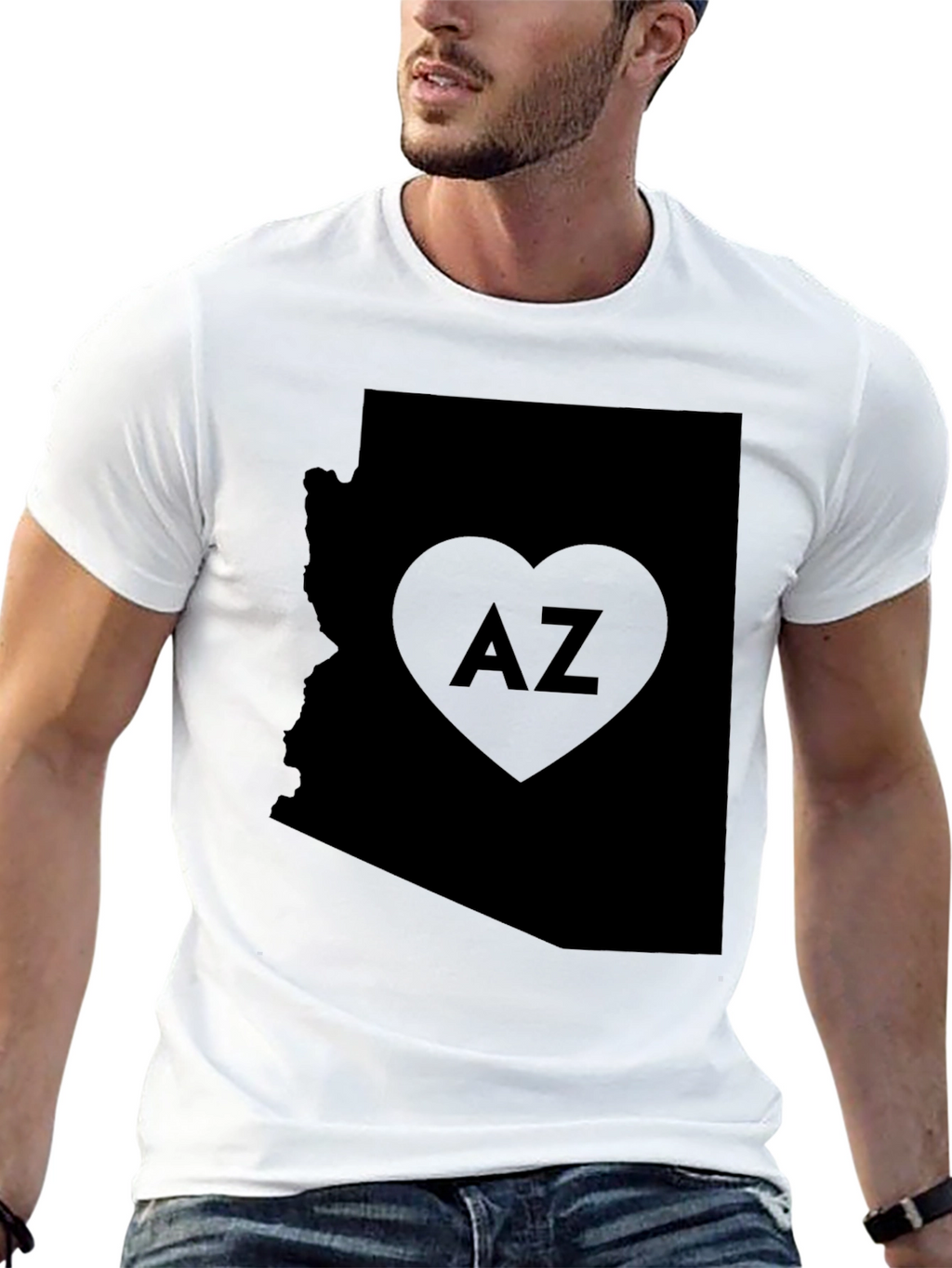 Arizona State Love Heart T-Shirt