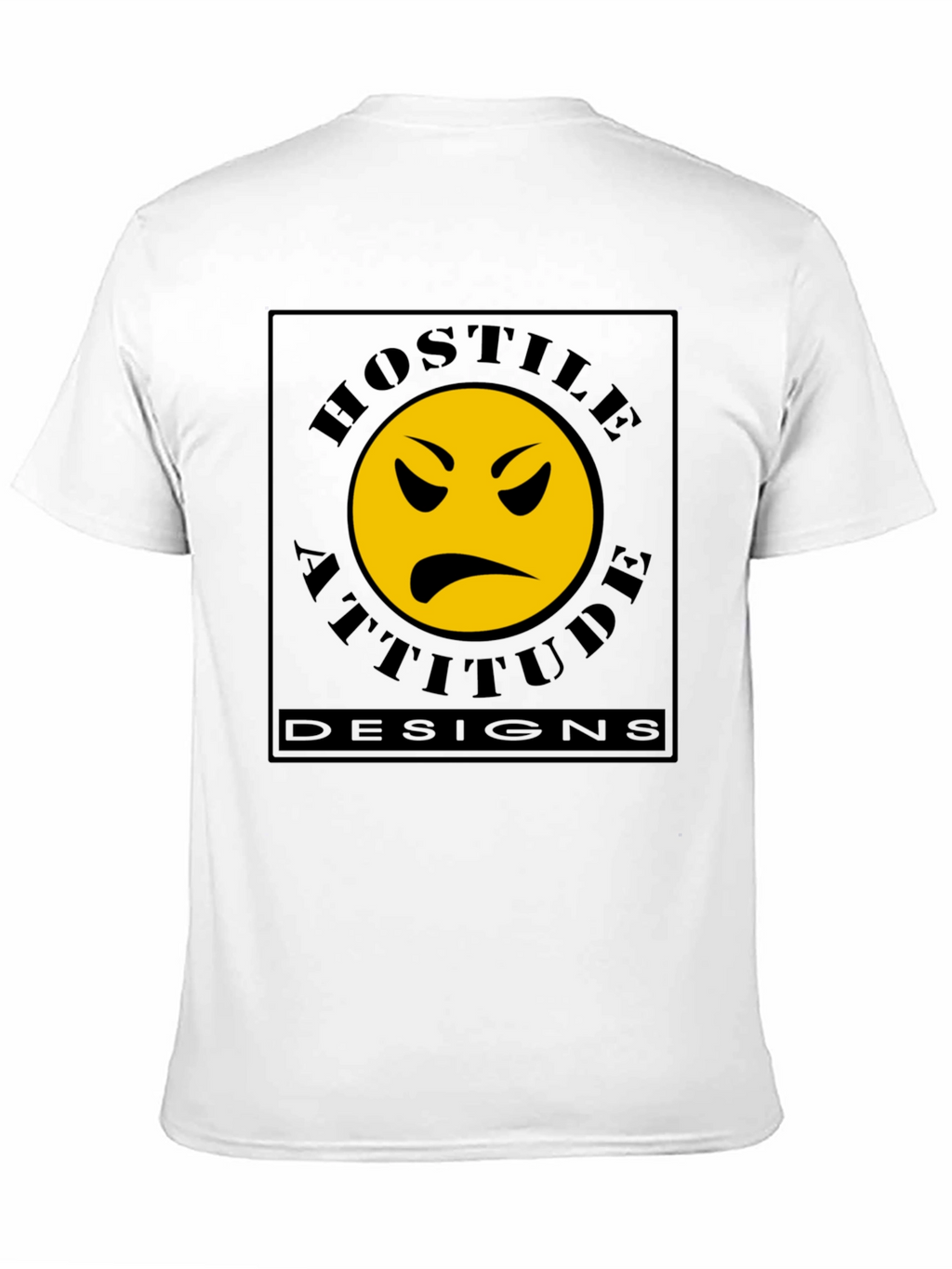 Hostile Attitude Designs Black T-Shirt