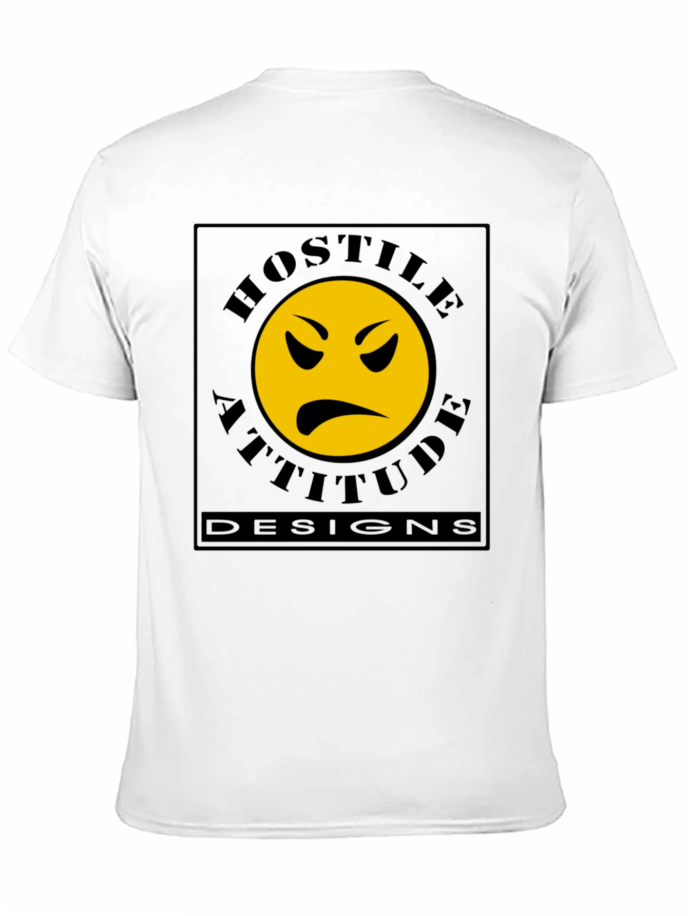 Hostile Attitude Designs Black T-Shirt