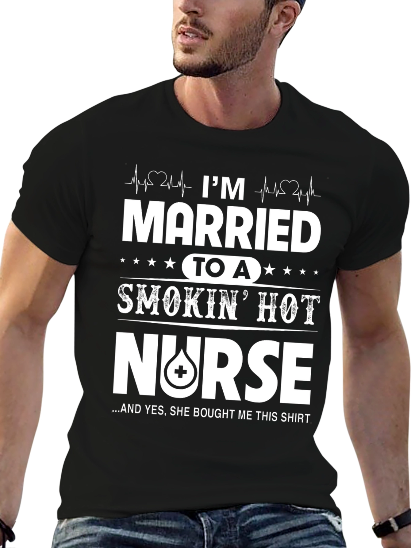 Im Married To A Smokin Hot Nurse T-Shirt