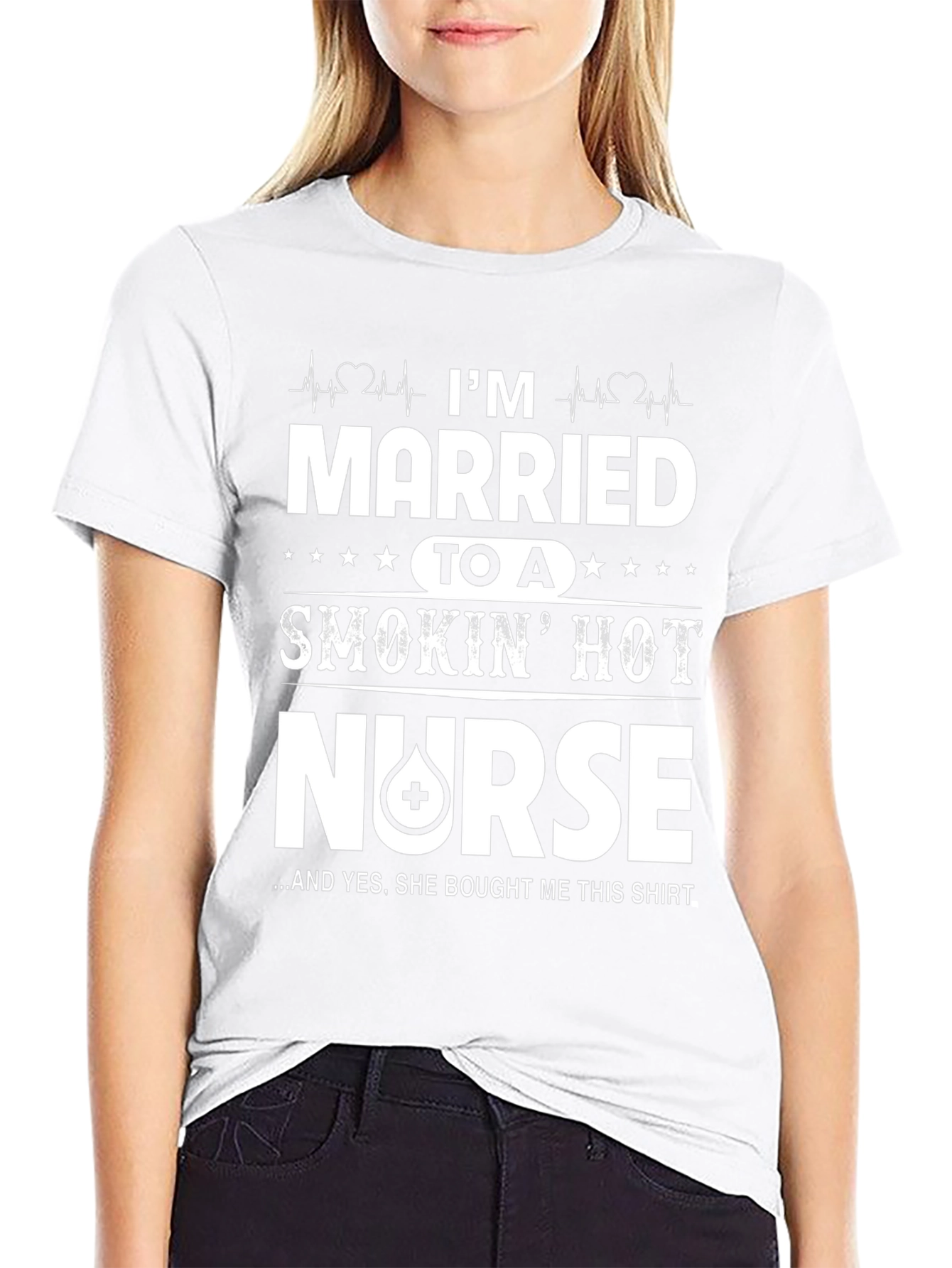 Im Married To A Smokin Hot Nurse T-Shirt