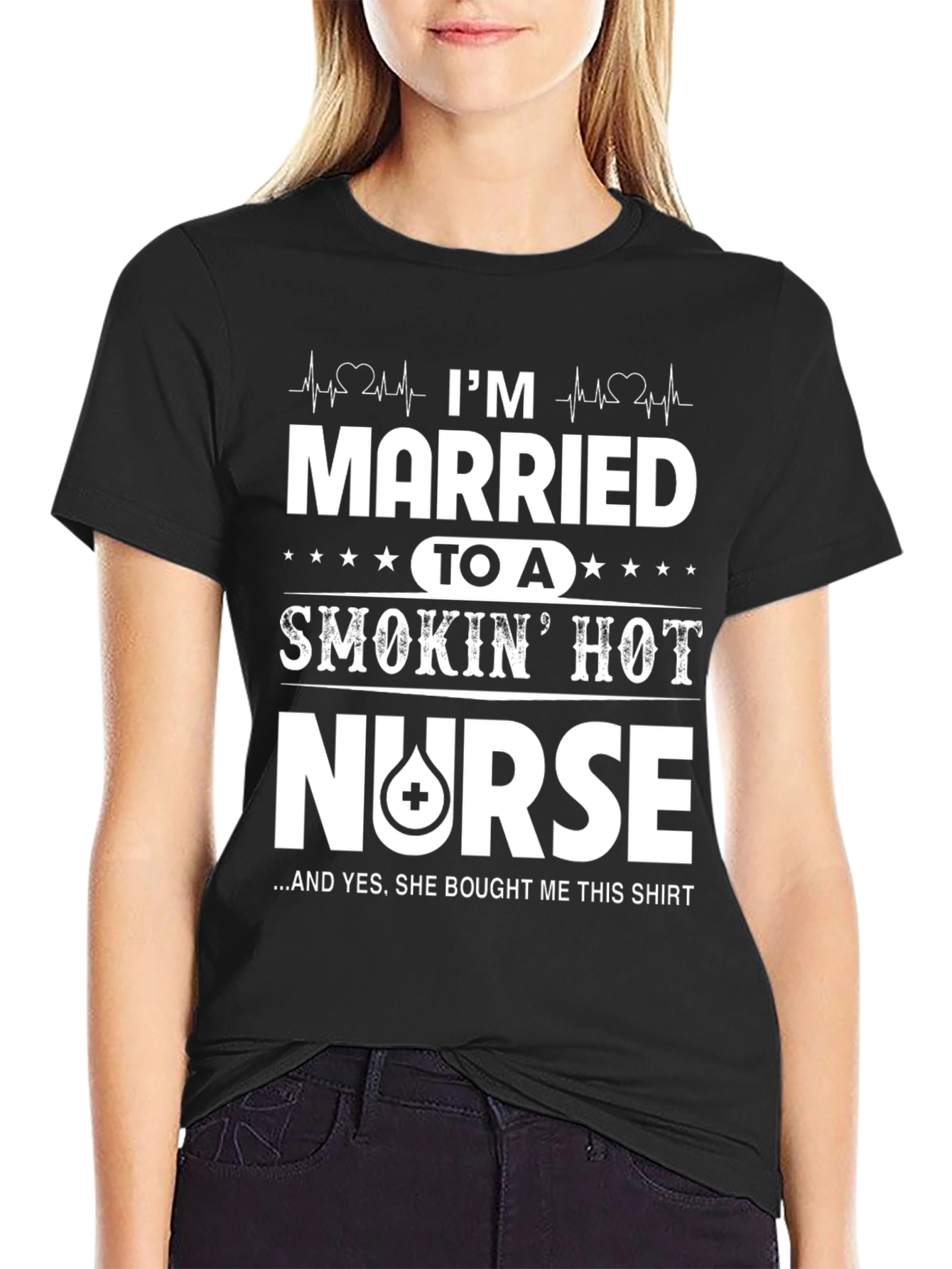Im Married To A Smokin Hot Nurse T-Shirt