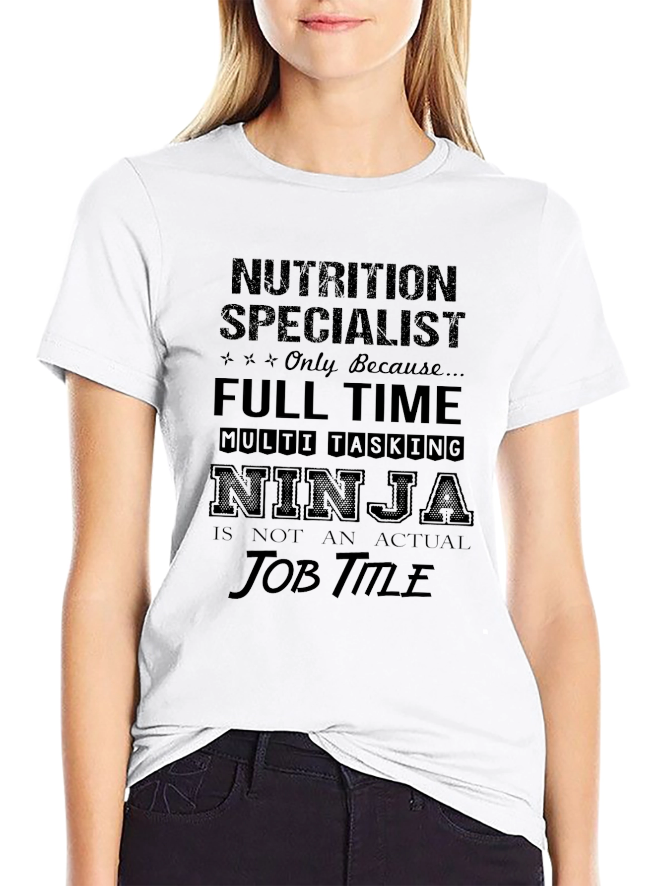 Nutrition Specialist Ninja T-Shirt