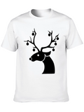 Festive Deer Graphic Tee