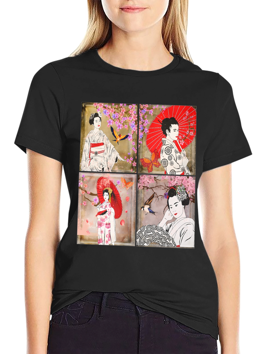 Japanese Geisha T-Shirt