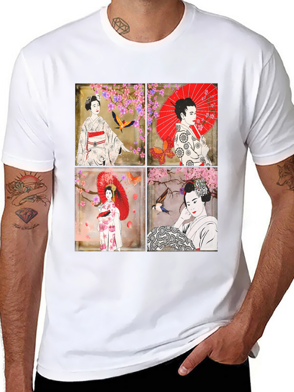 Japanese Geisha T-Shirt
