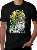 Astronaut Lounging Graphic T-Shirt