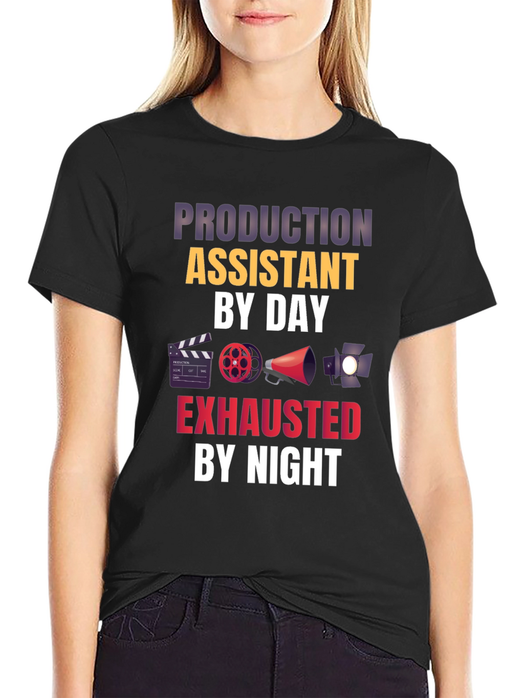 Production Assistant T-Shirt - Movie Crew Life