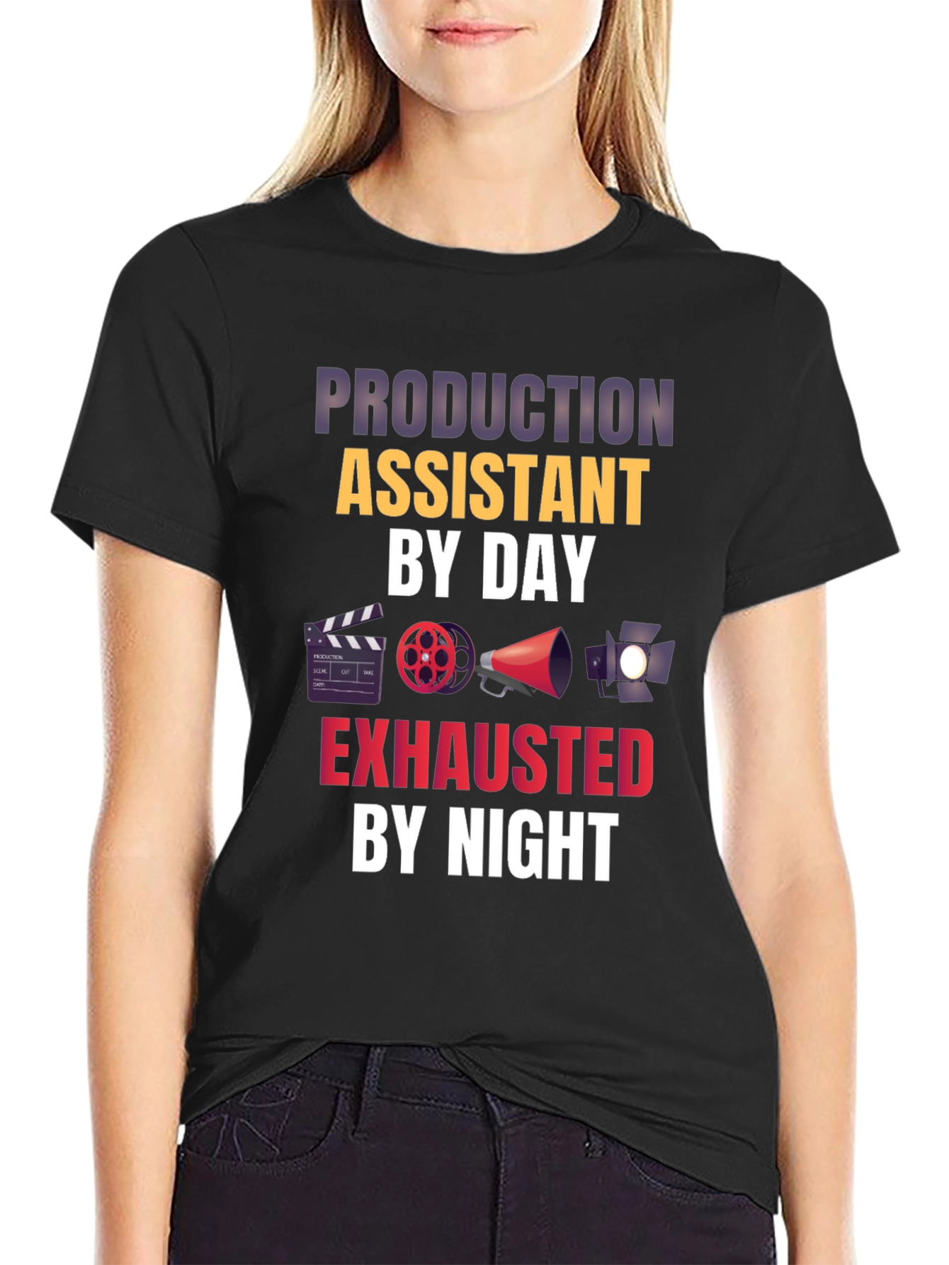 Production Assistant T-Shirt - Movie Crew Life