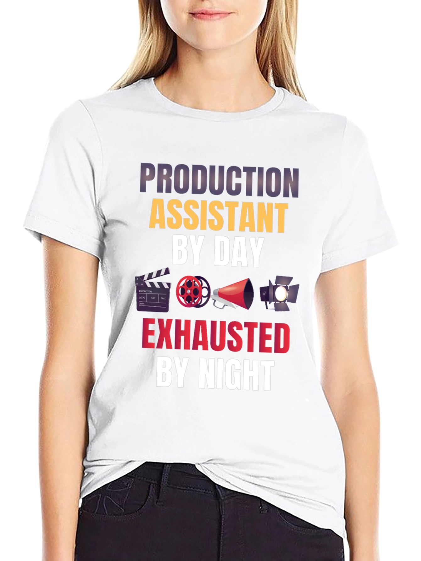Production Assistant T-Shirt - Movie Crew Life