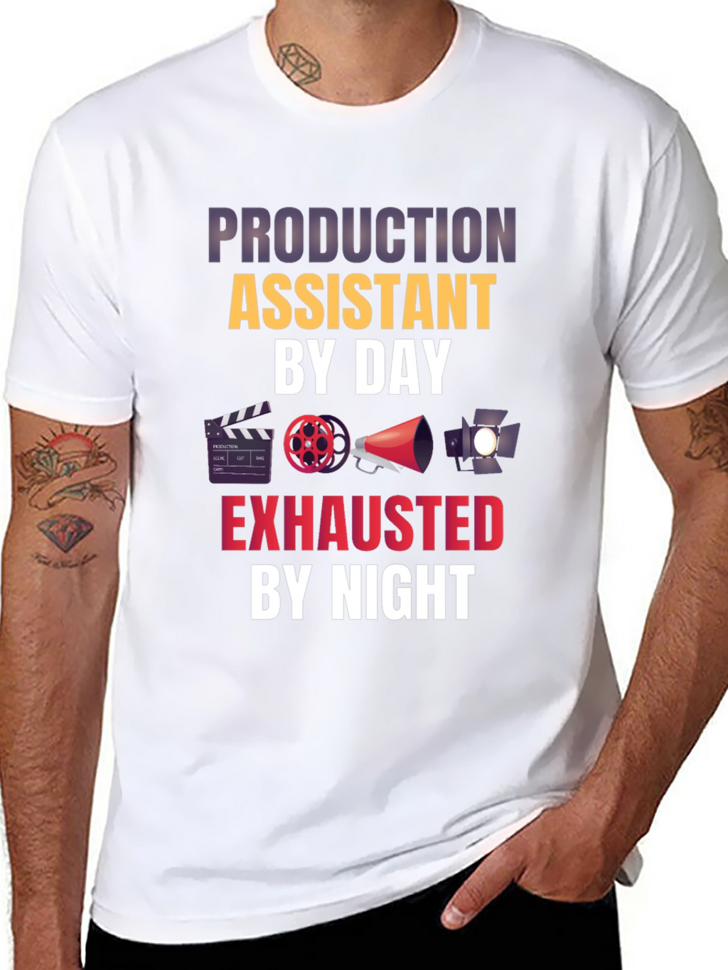 Production Assistant T-Shirt - Movie Crew Life