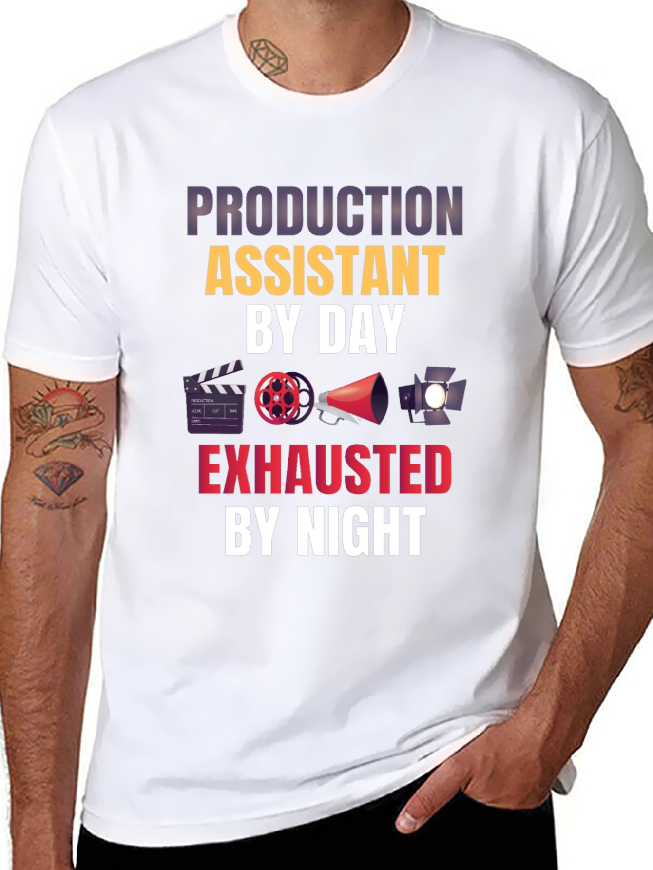 Production Assistant T-Shirt - Movie Crew Life