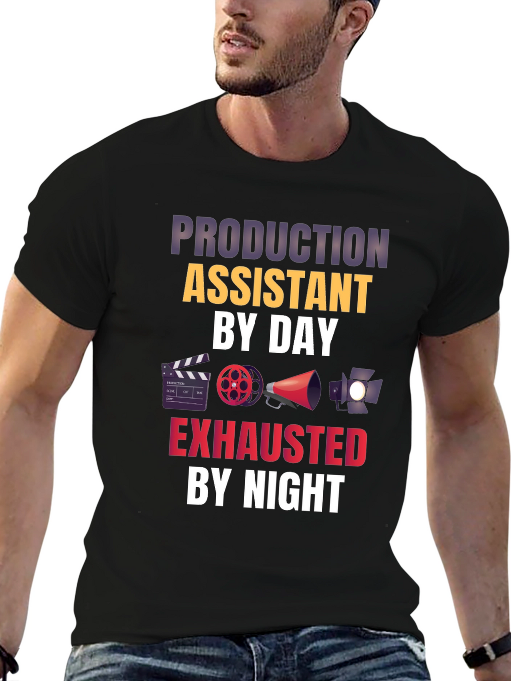 Production Assistant T-Shirt - Movie Crew Life