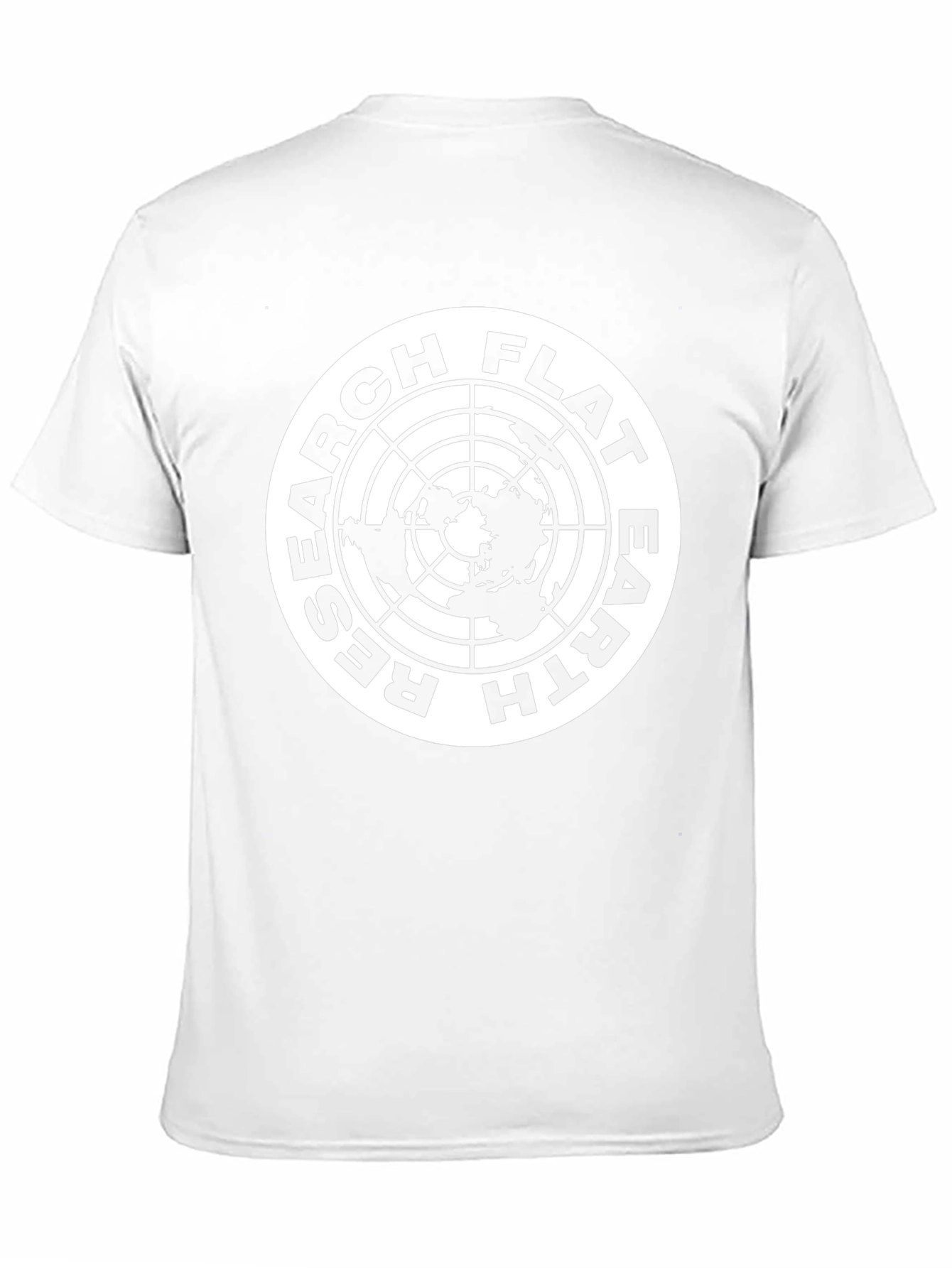 Flat Earth Research T-Shirt Black