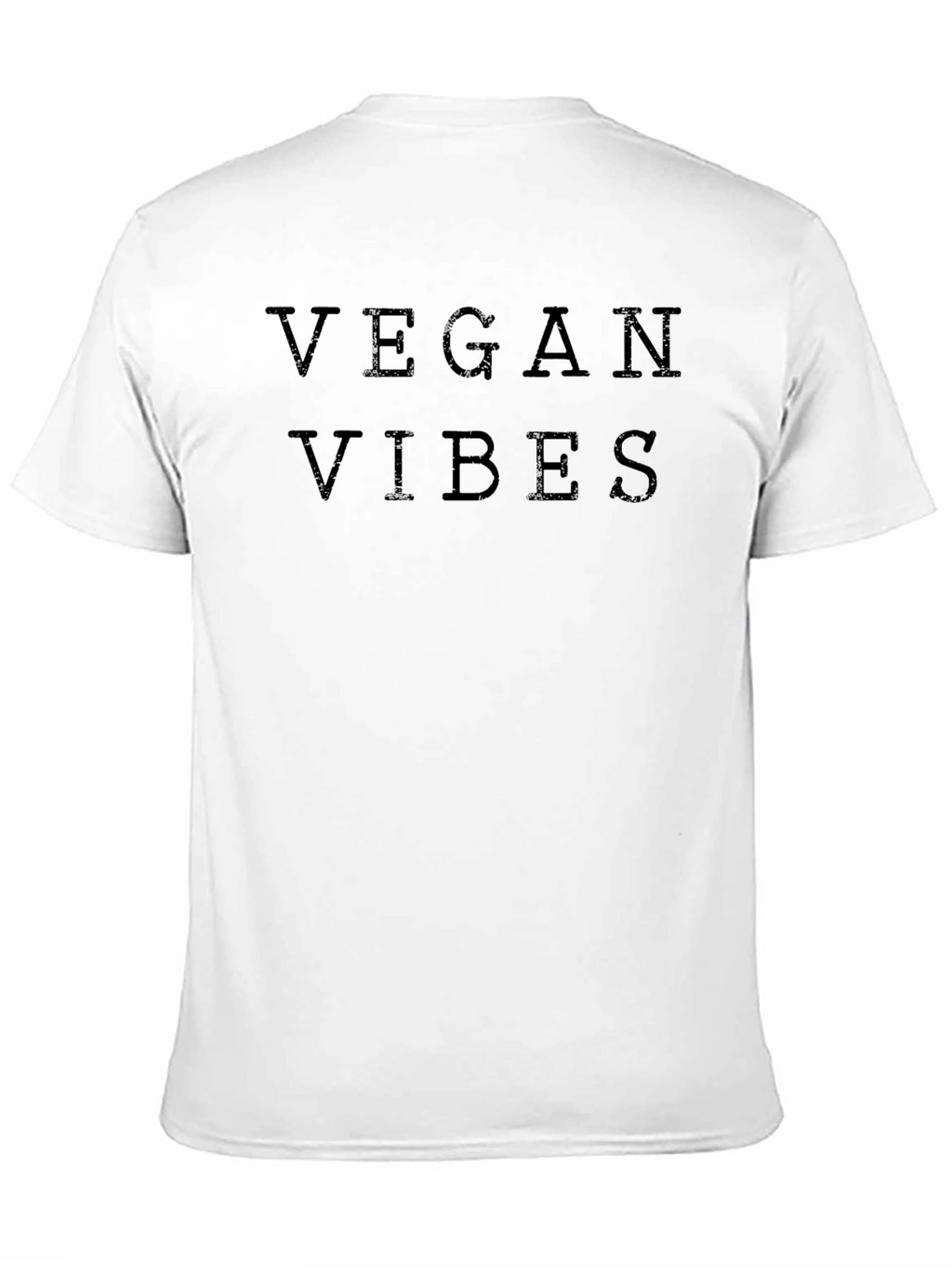 Vegan Vibes Black Graphic Tee