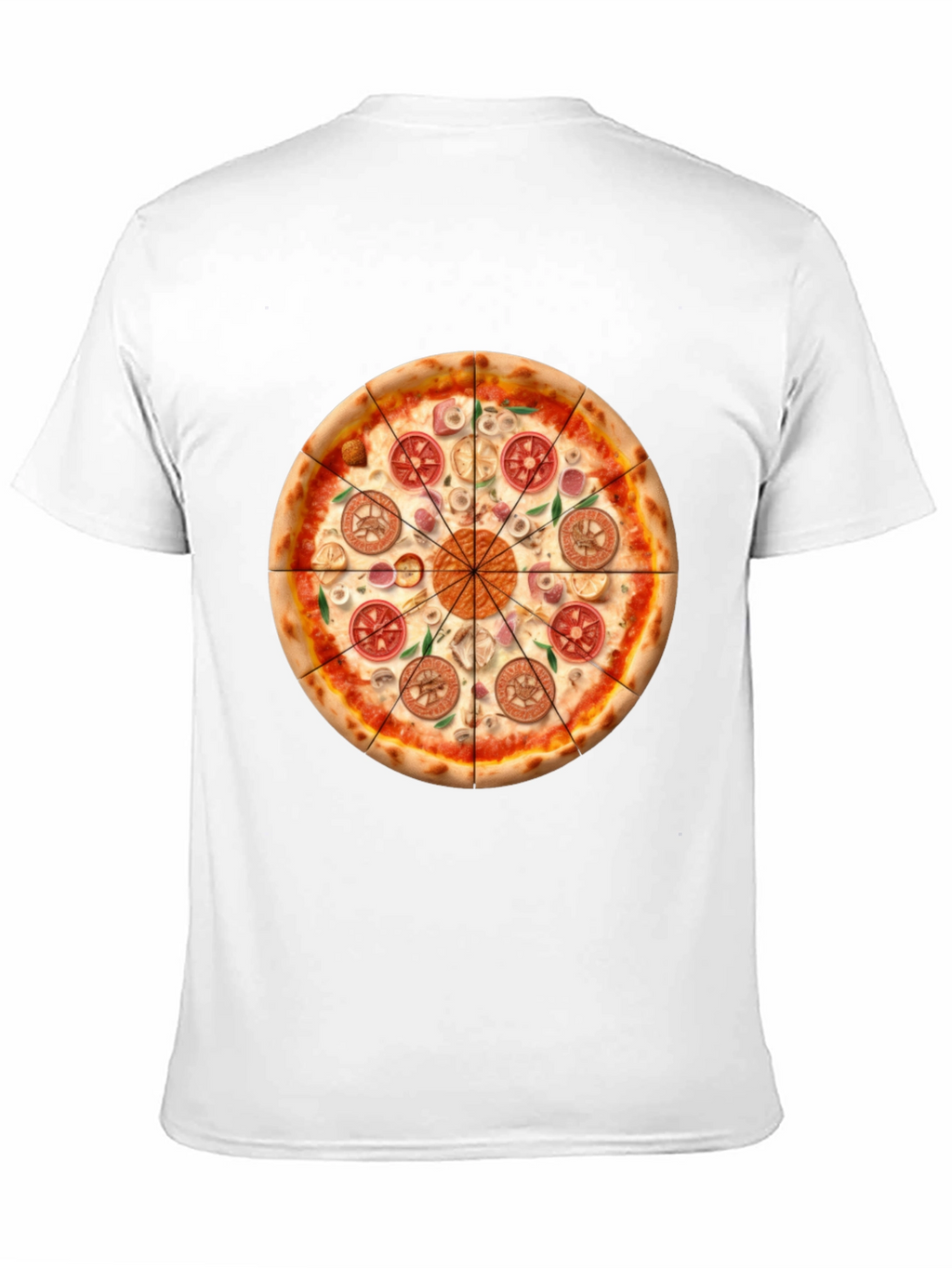 Pizza Graphic T-Shirt - Fun Foodie Tee