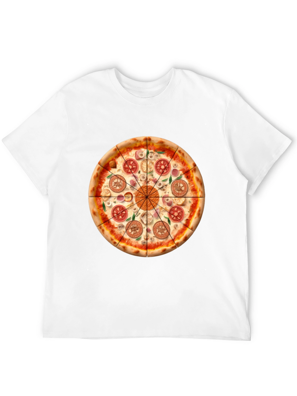 Pizza Graphic T-Shirt - Fun Foodie Tee