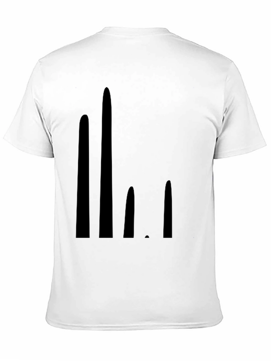 Modern Graphic Black T-Shirt