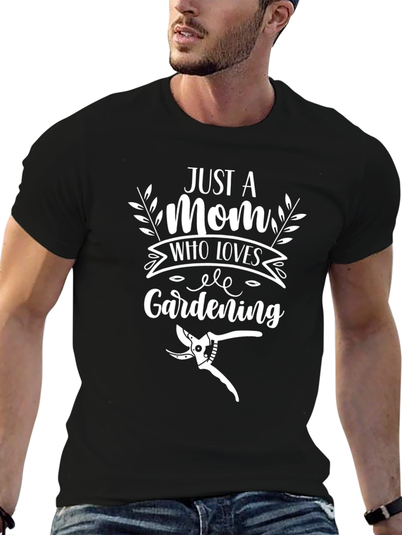 Just a Mom Who Loves Gardening T-Shirt