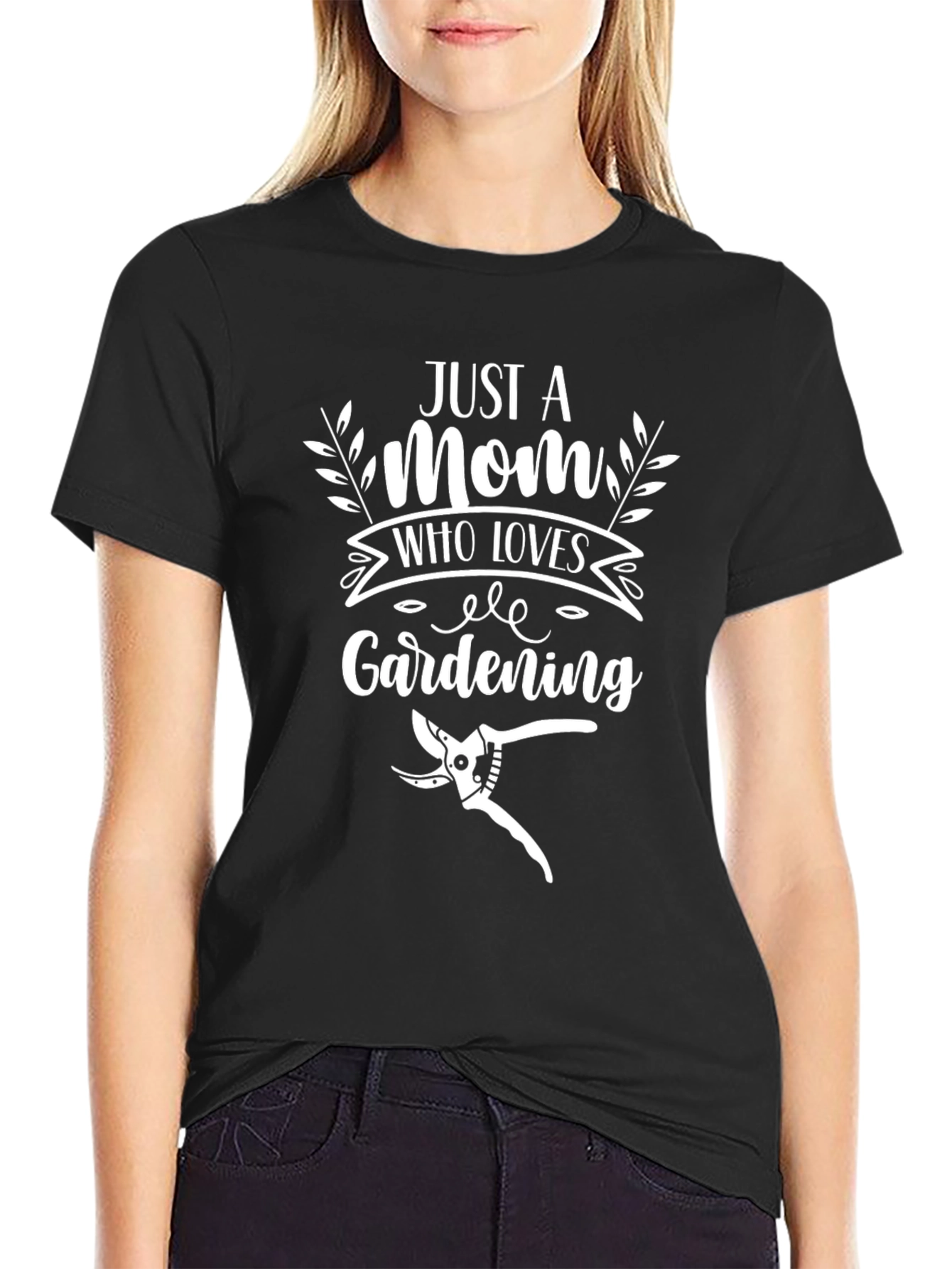 Just a Mom Who Loves Gardening T-Shirt