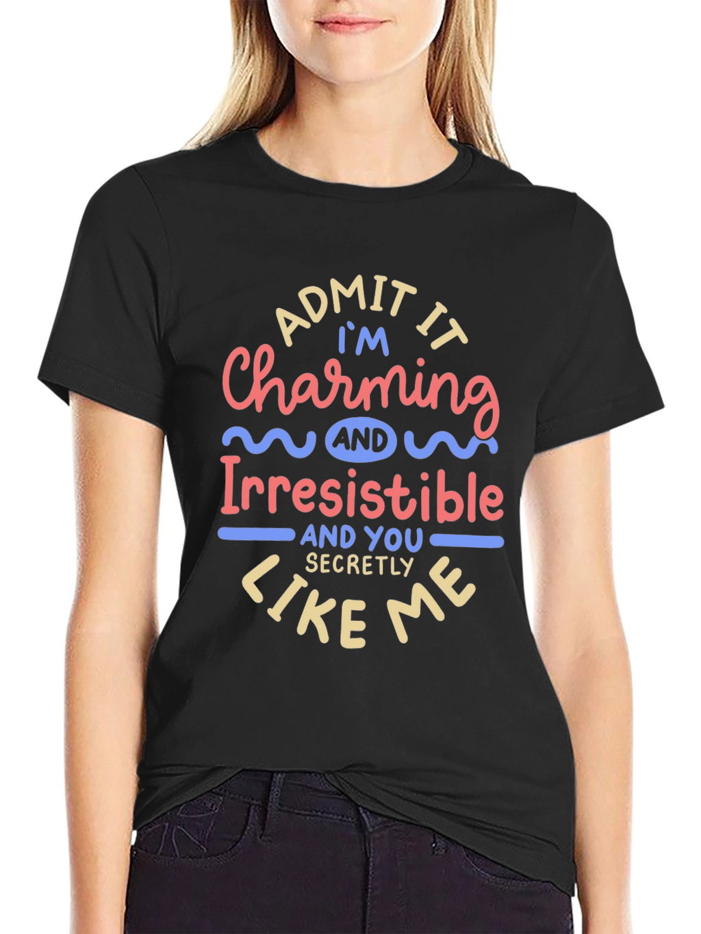 Charming & Irresistible Mens Graphic Tee