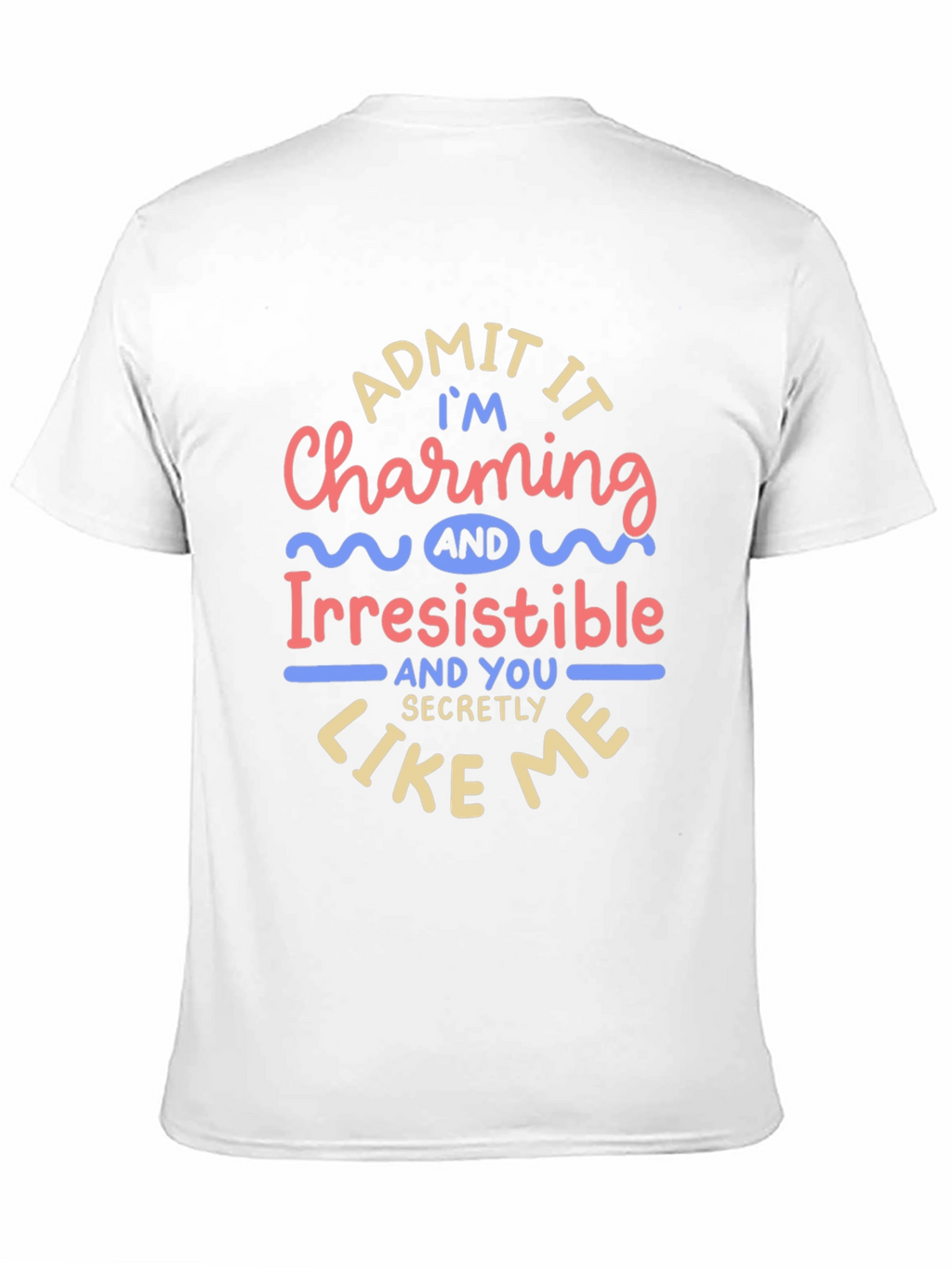Charming & Irresistible Mens Graphic Tee