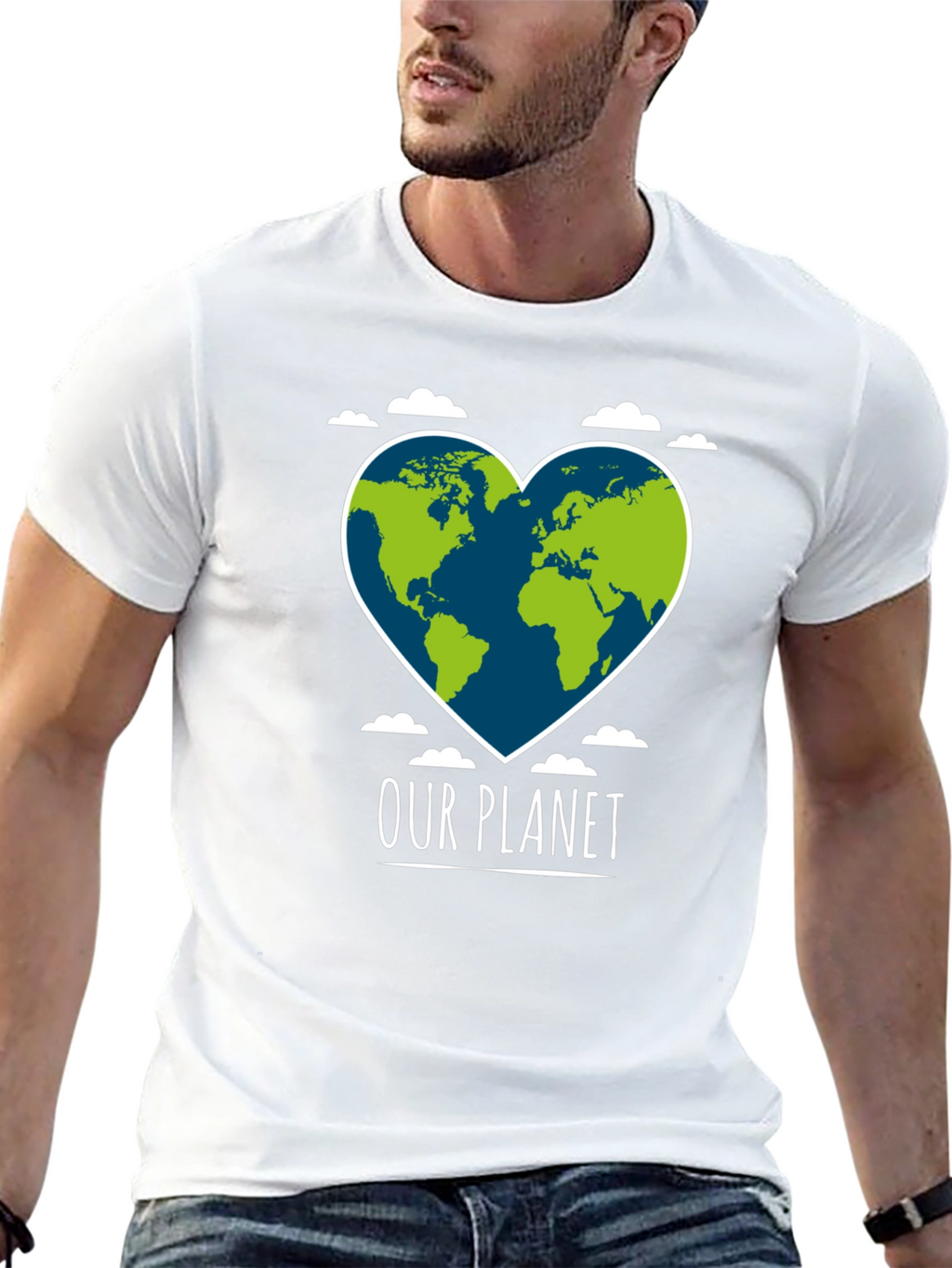 Our Planet Graphic Tee - Earth Day T-Shirt