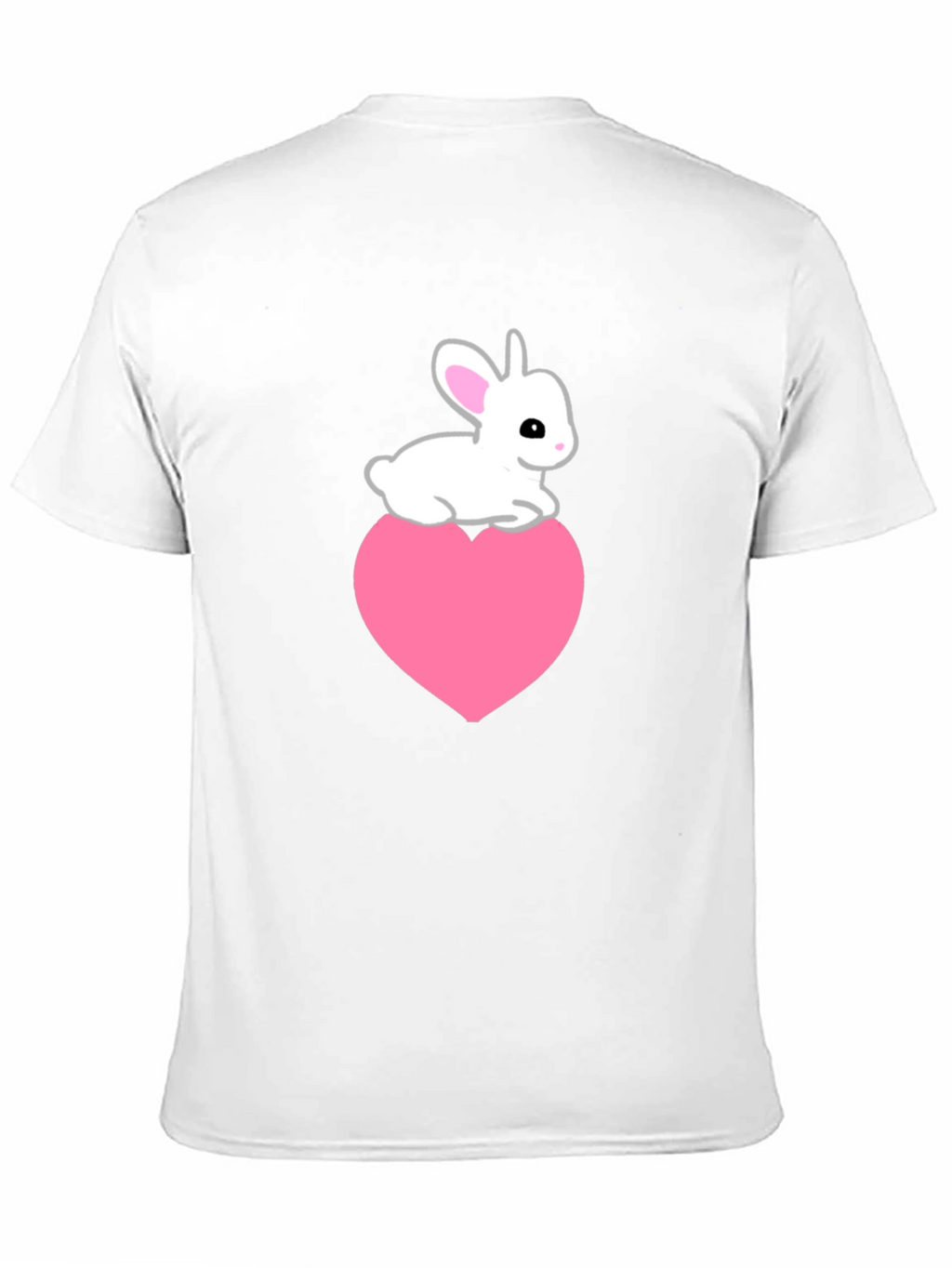 Rabbit Heart Tee - Cute Graphic T-Shirt