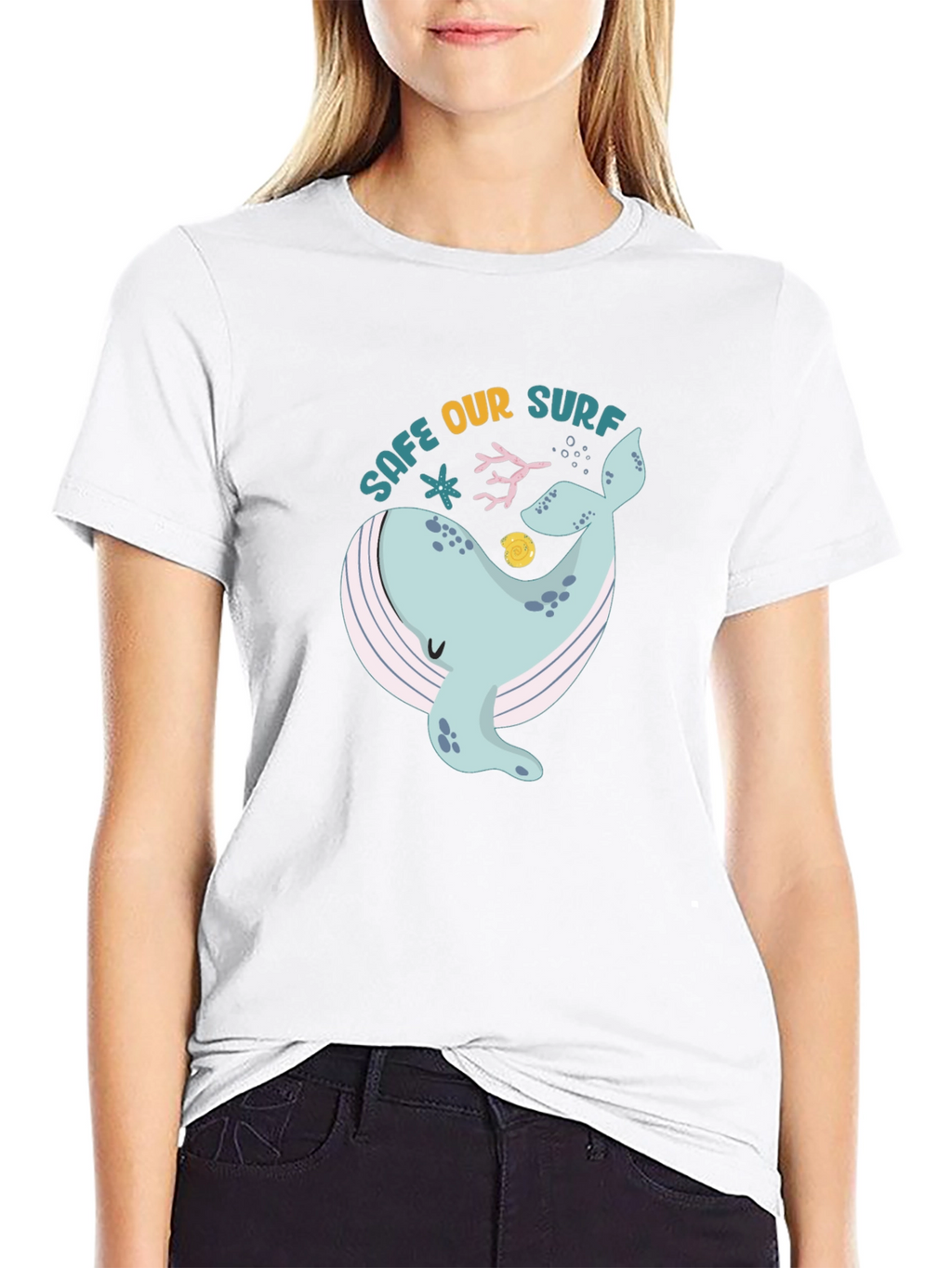 Save Our Surf Whale Graphic Tee