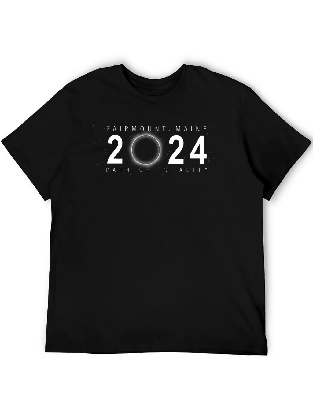 Fairmount Maine 2024 Path of Totality T-Shirt