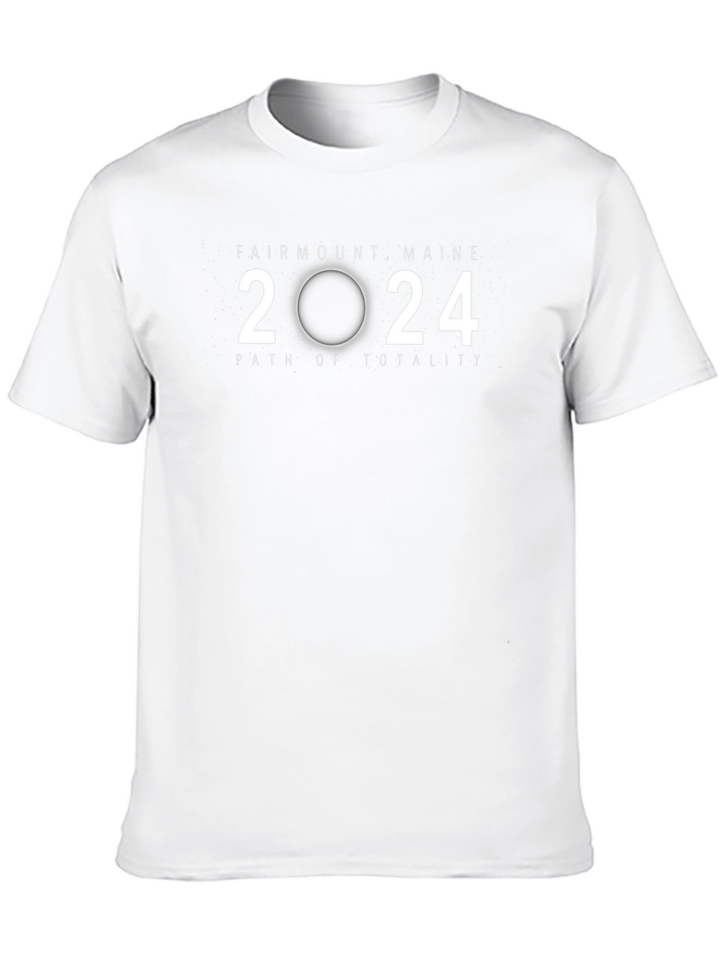 Fairmount Maine 2024 Path of Totality T-Shirt