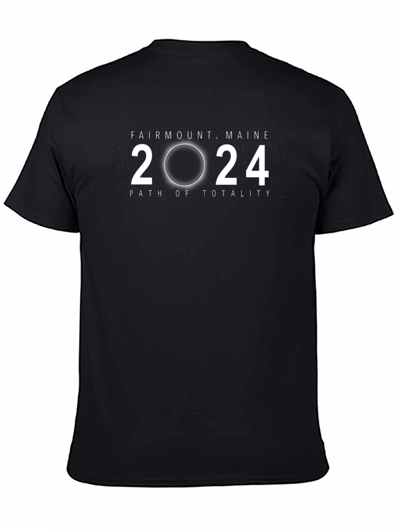 Fairmount Maine 2024 Path of Totality T-Shirt