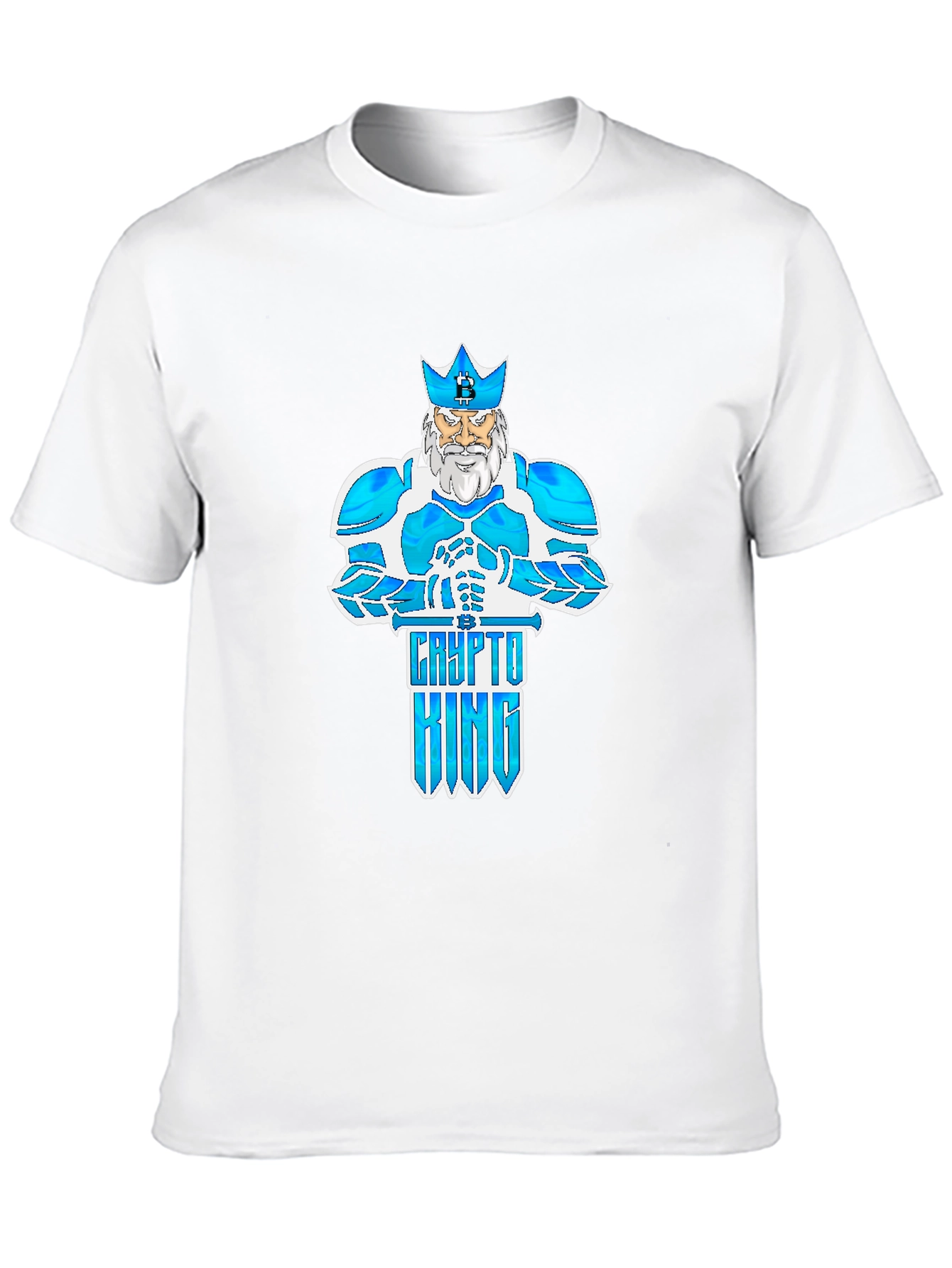 Crypto King Graphic T-Shirt - Black
