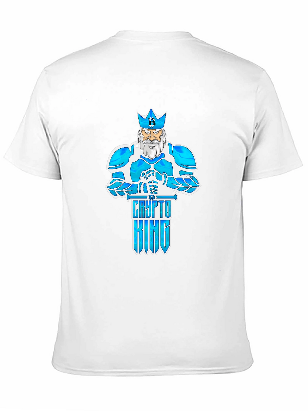 Crypto King Graphic T-Shirt - Black