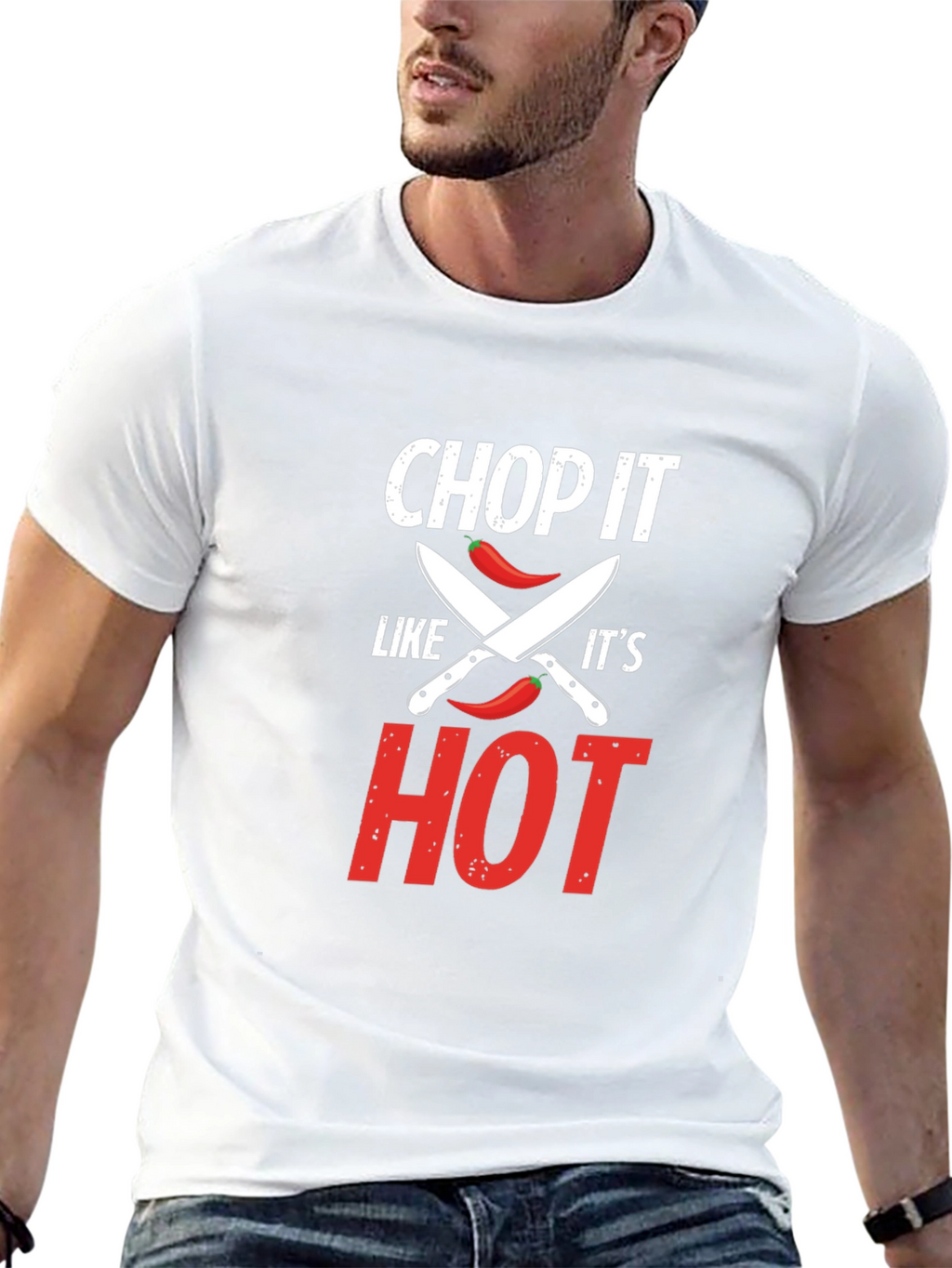 Chop It Like Its Hot T-Shirt - Foodie Gift