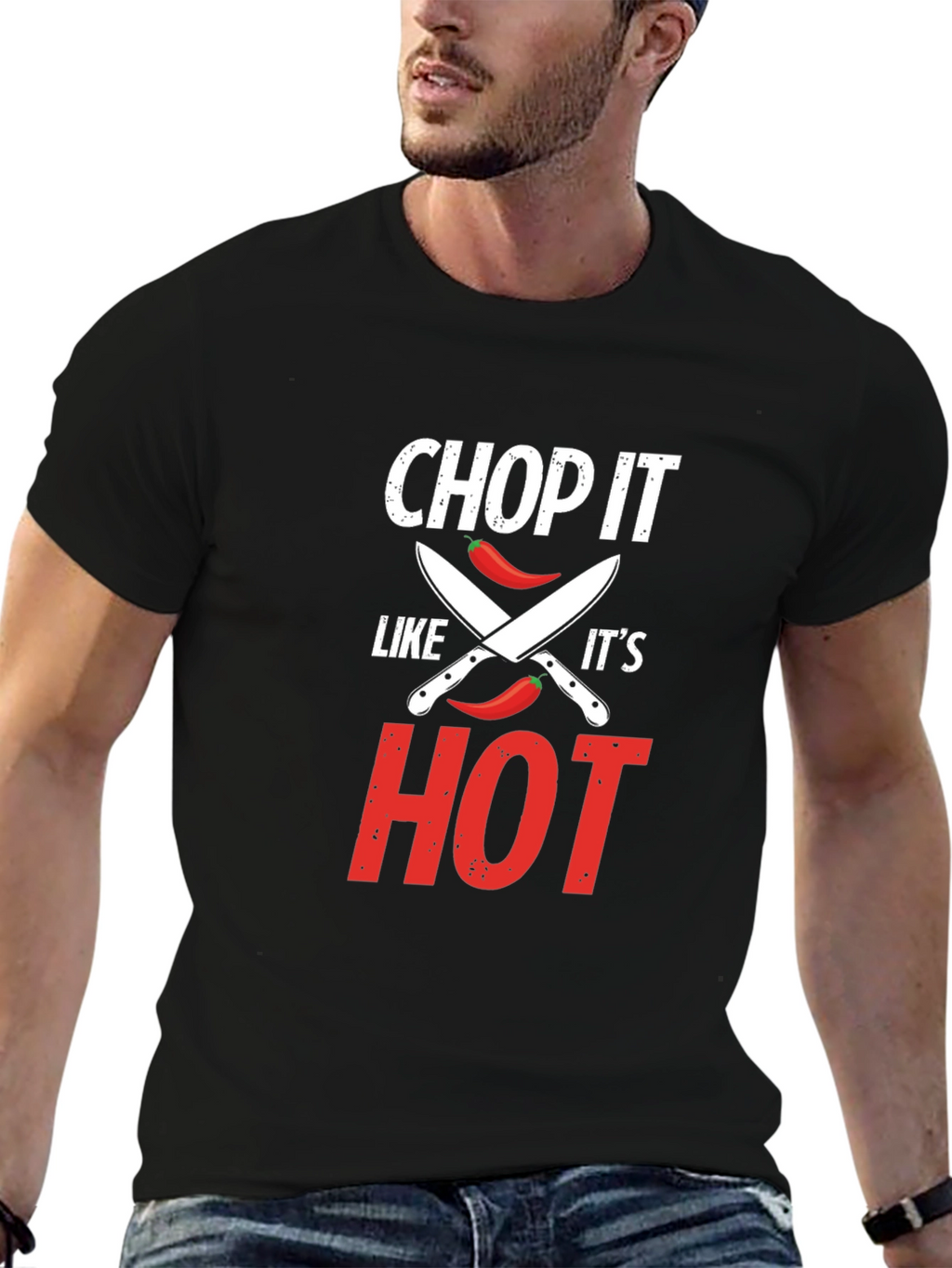 Chop It Like Its Hot T-Shirt - Foodie Gift