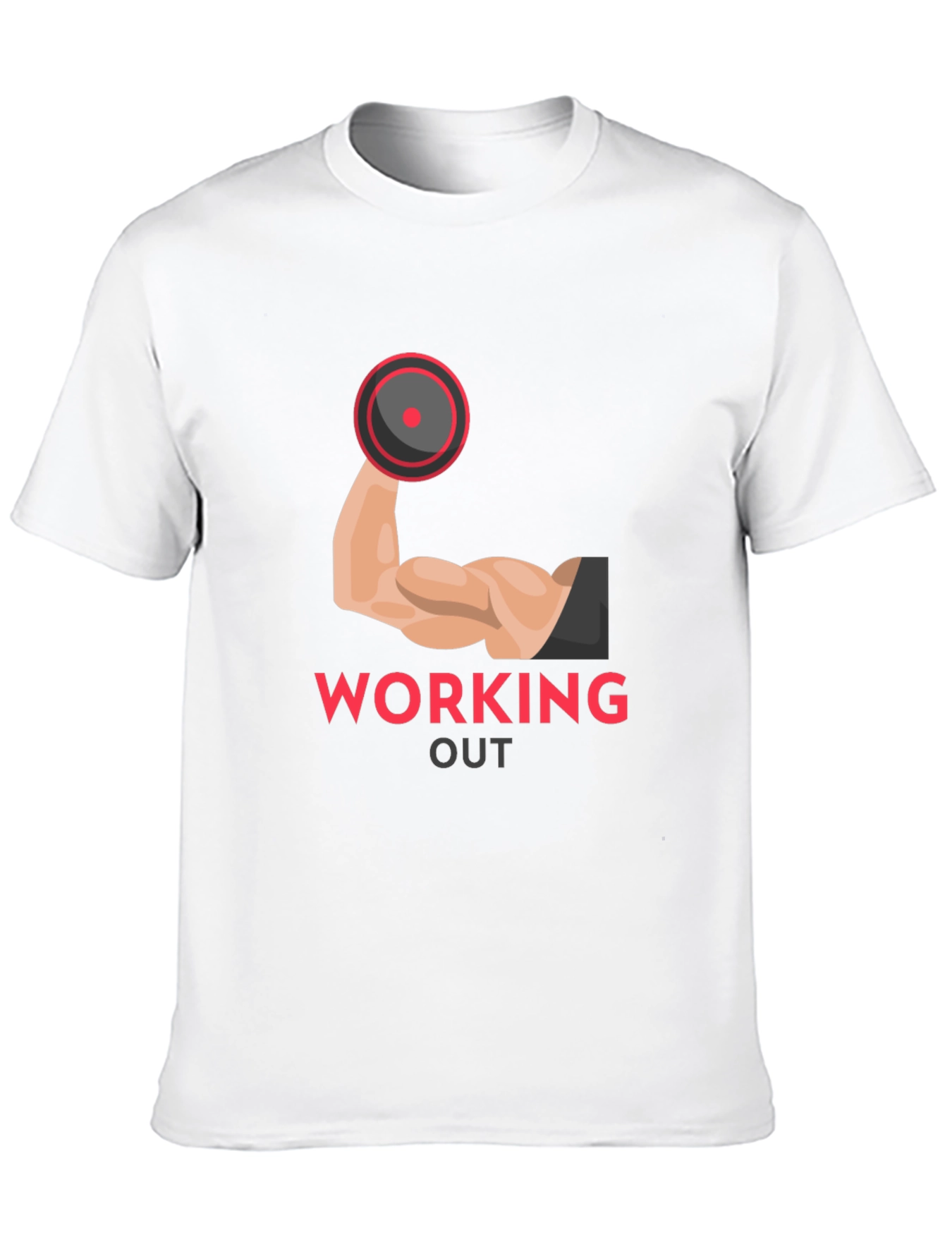 Workout Ready Graphic Tee - Black