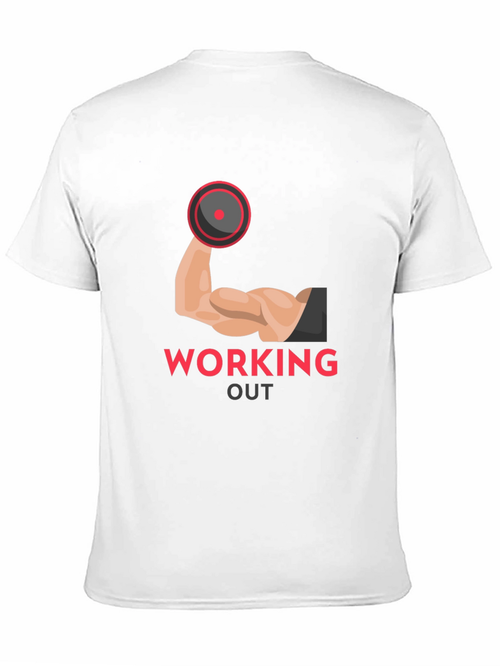 Workout Ready Graphic Tee - Black