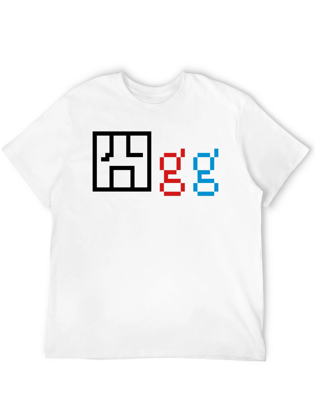 Pixel Art GG Graphic T-Shirt - Gamer Style Tee