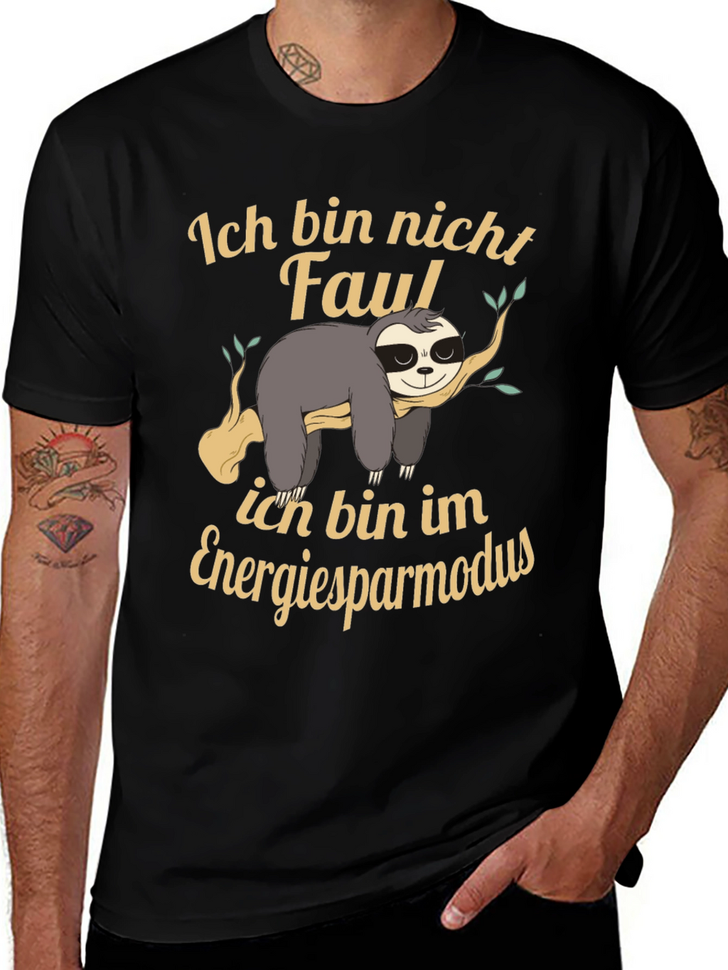Ich Bin Nicht Faul Sloth T-Shirt