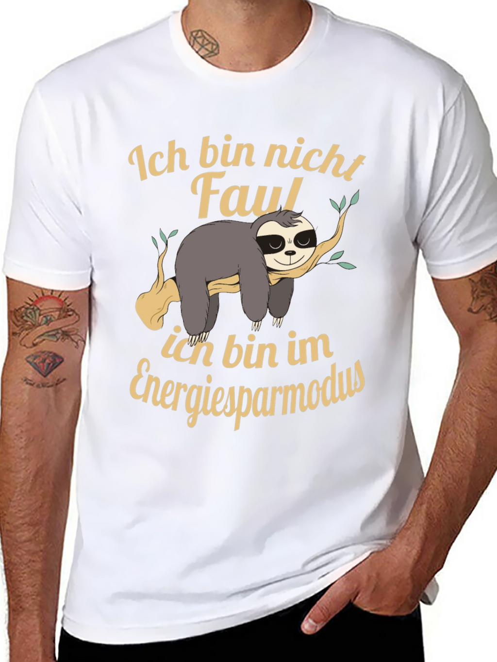 Ich Bin Nicht Faul Sloth T-Shirt