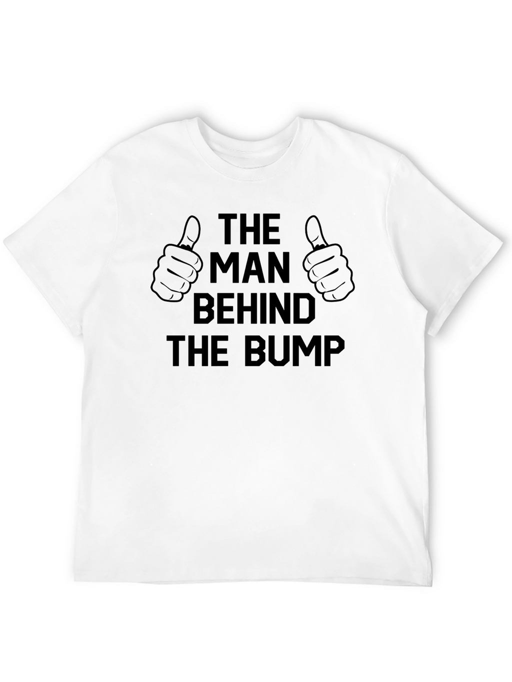 The Man Behind The Bump Graphic T-Shirt