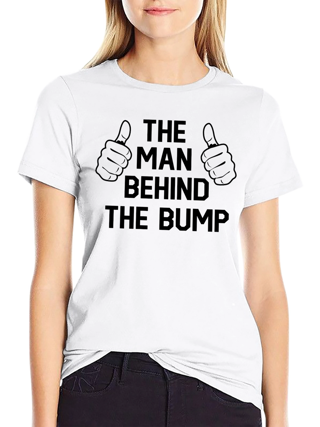 The Man Behind The Bump Graphic T-Shirt
