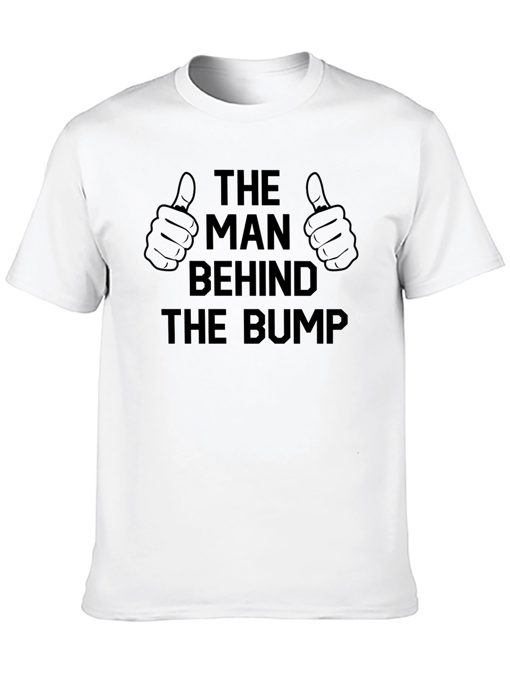 The Man Behind The Bump Graphic T-Shirt