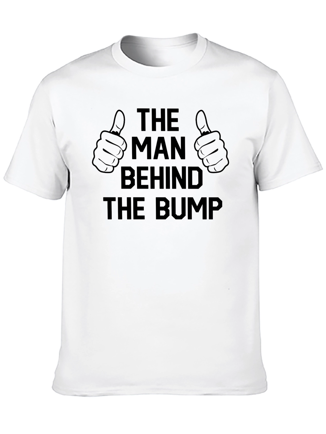 The Man Behind The Bump Graphic T-Shirt