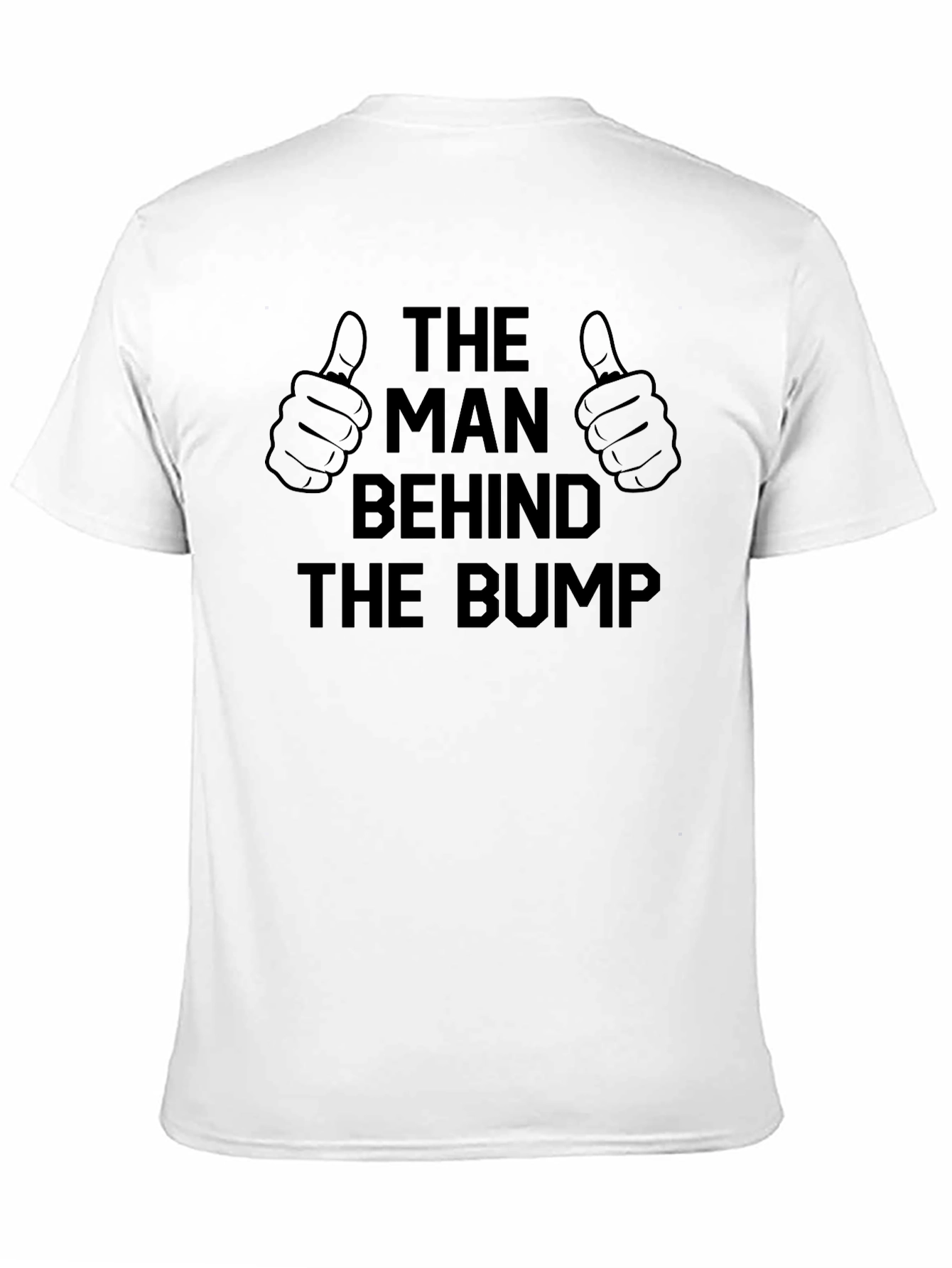 The Man Behind The Bump Graphic T-Shirt